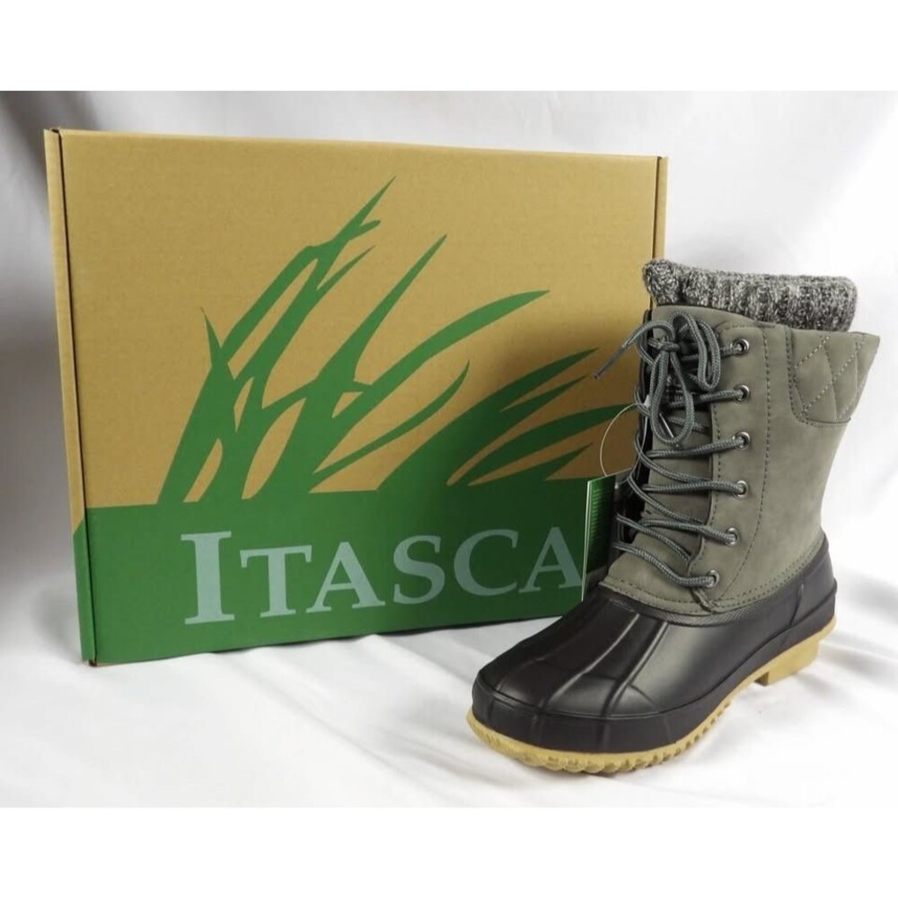Itasca Mallory Women's Size 6 Grey Winter Boots